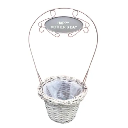 Mothers Day Basket with Metal Stand 