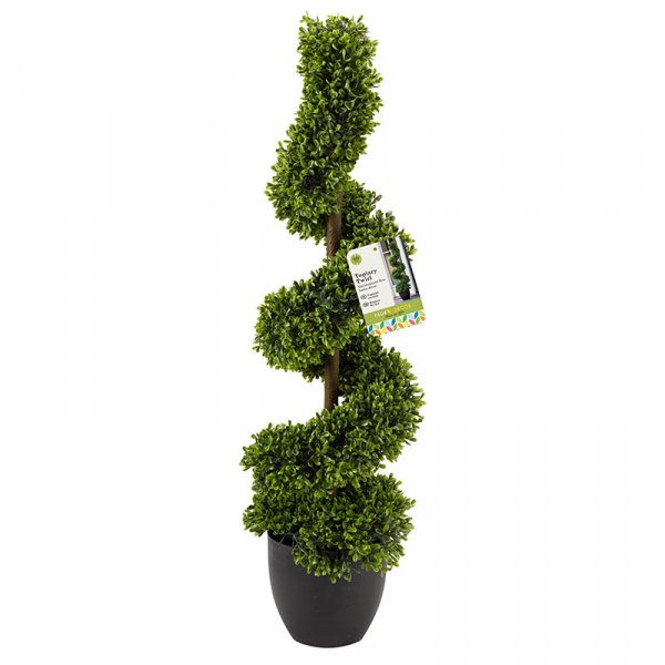 Faux Topiary Twirl Tree 90cm